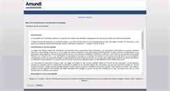 Desktop Screenshot of amundi-finance-emissions.com